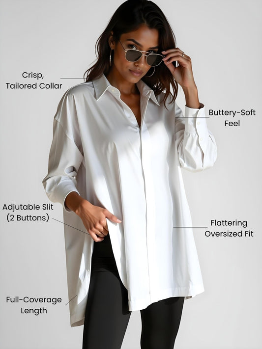 Roza | The Oversized Blouse Built for Comfort & Versatility