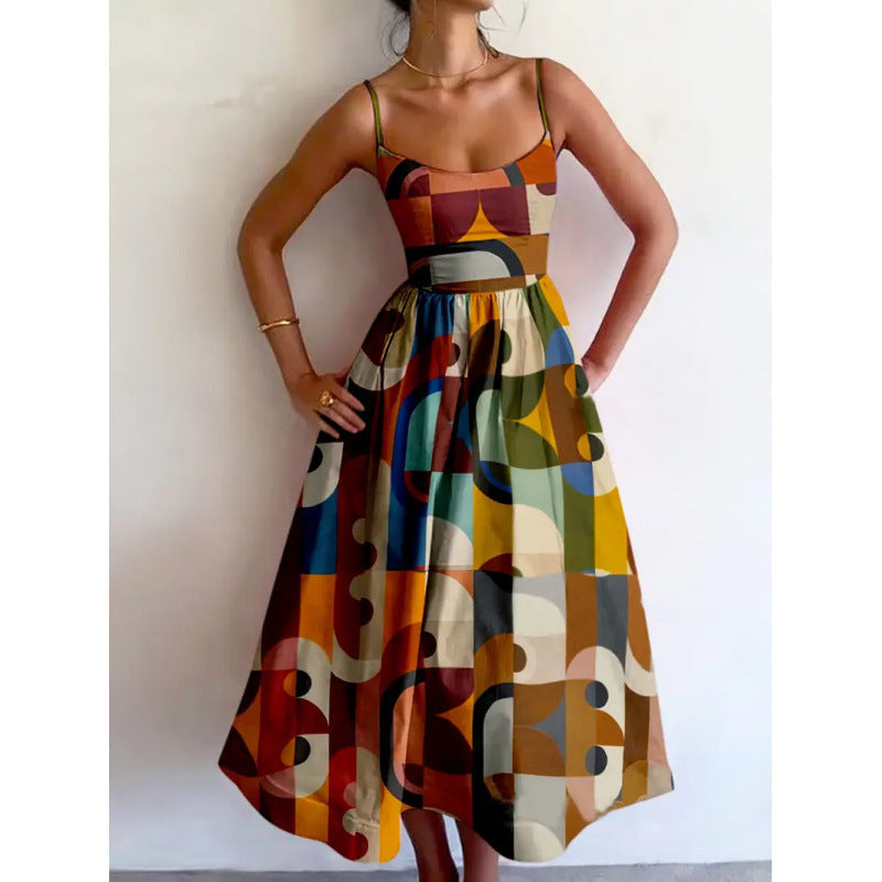 Marcelline | The Coast-Breeze Graphic Muse Midi