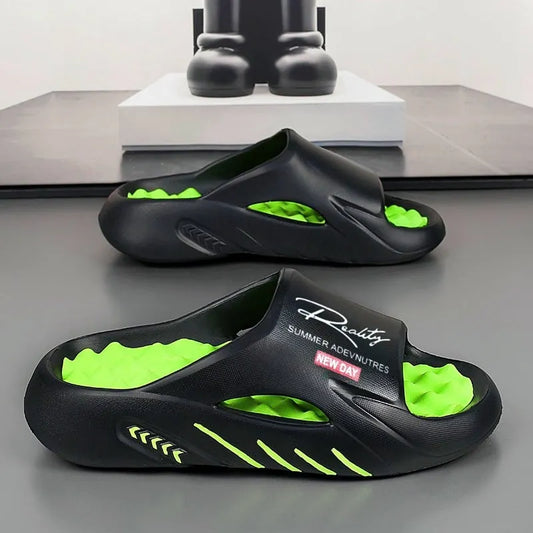 Casy | The Lightweight Dual-Tone Cushion Cloud Slide