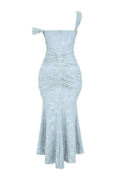 Cesca | The Vintage Corseted Floral Burn-Out Maxi Dress
