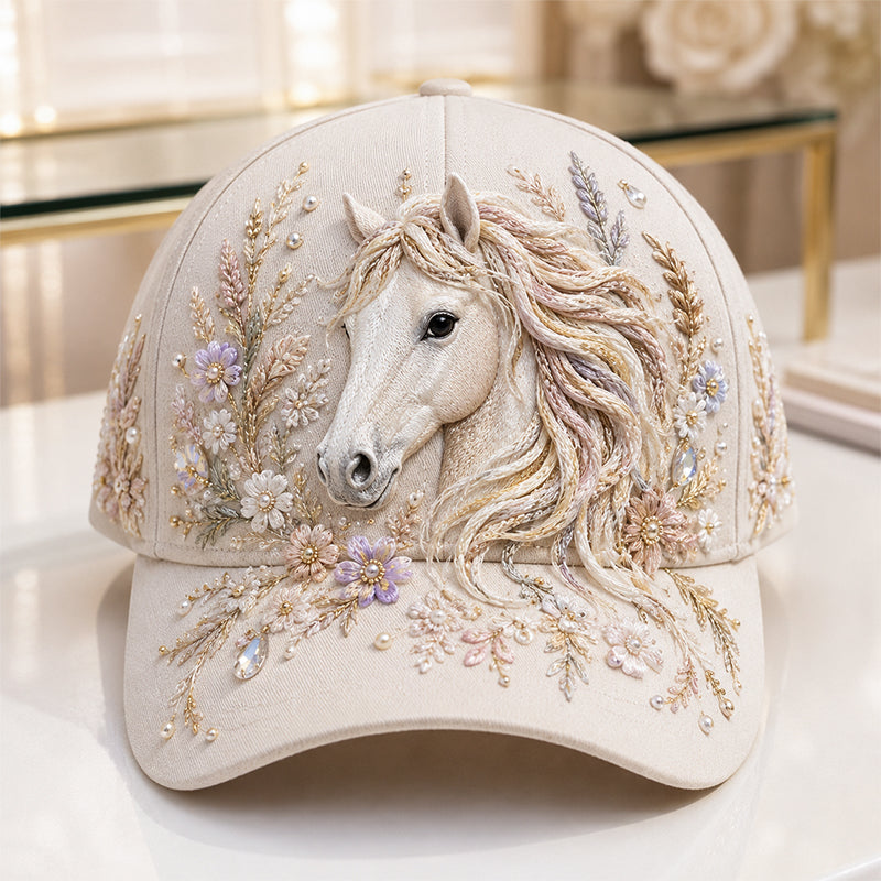 Puck | The 3D Highland Cow Embroidered Cap