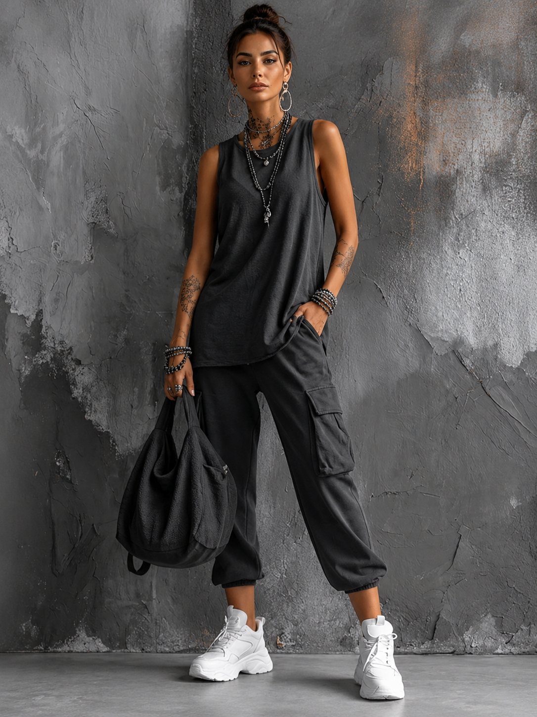 Norelle | The Sleeveless Wide-Leg Lounge Co-Ord