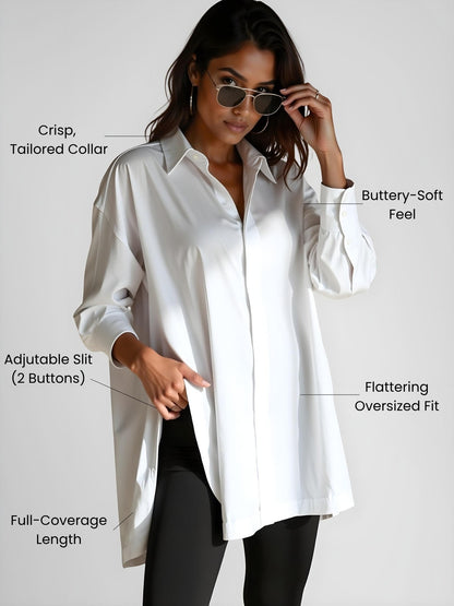Roza | The Oversized Blouse Built for Comfort & Versatility