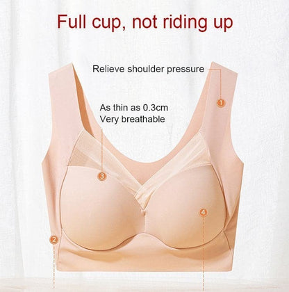 Brace | The 0.2cm Seamless Air-Weave Invisible Support Bra
