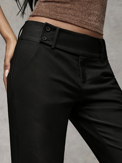 Duna | The High-Waisted Wide-Leg Tailored Trousers