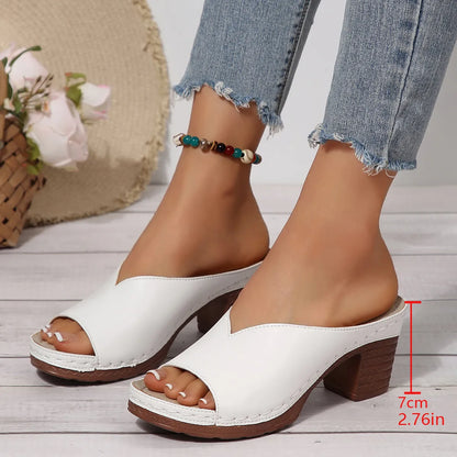 Chunk | The Ergonomic Platform Heel Sandals