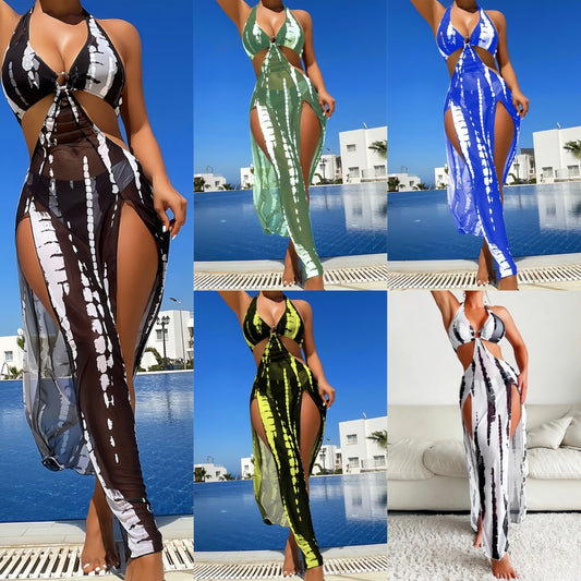 Flow | The Tri-Component Chromatic Gradient Resort Suit