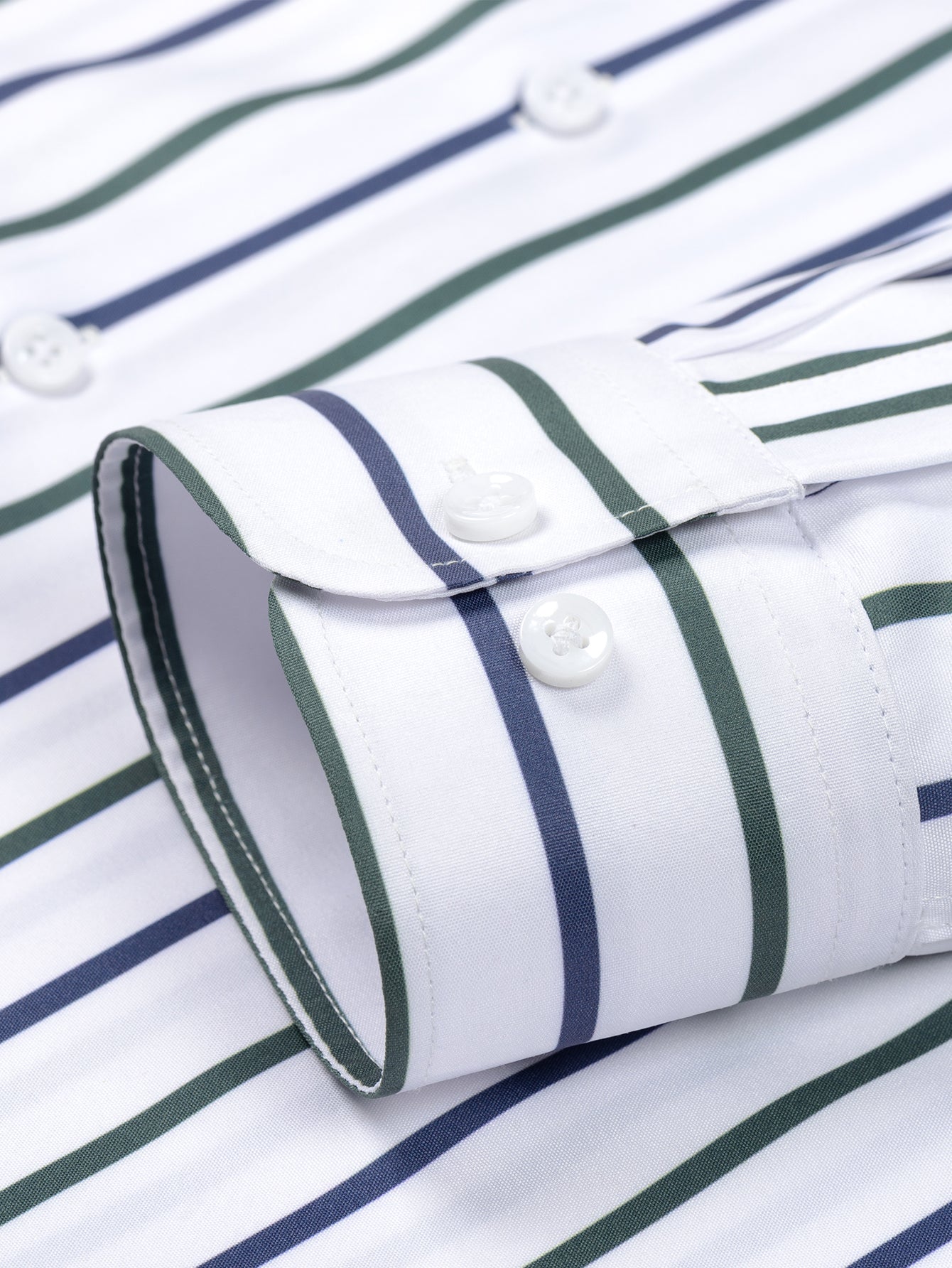 Jace | The Classic Long-Sleeve Clean-Fit Striped Shirt