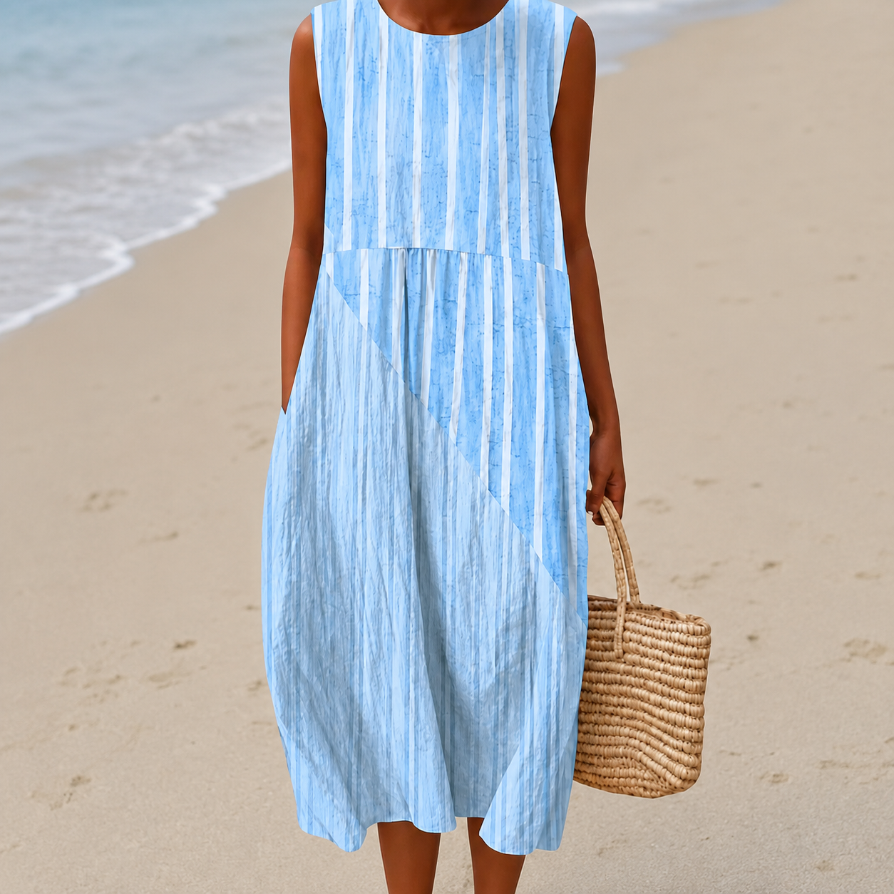 Livia | The Sleepless Botanical Breeze Midi Dress