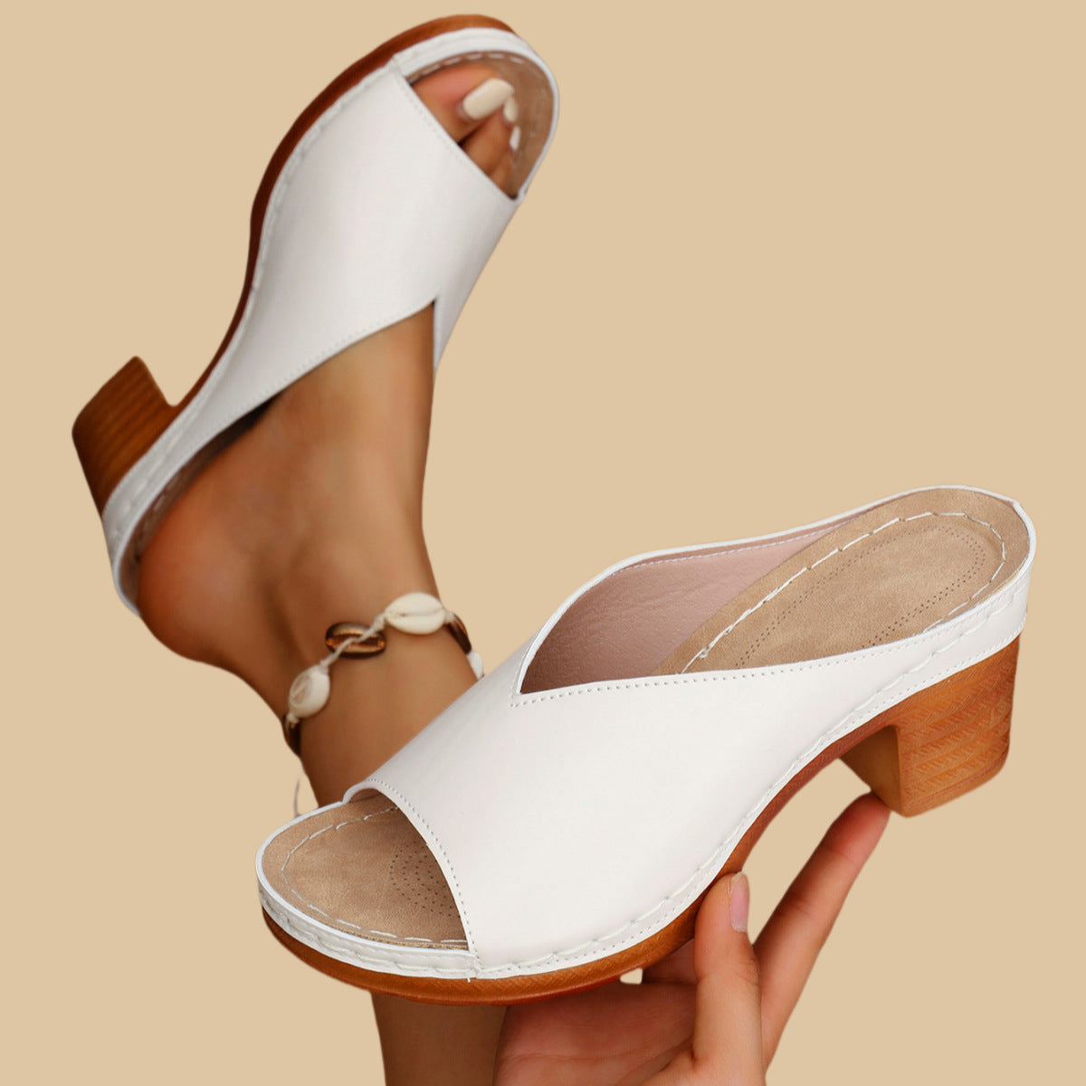 Chunk | The Ergonomic Platform Heel Sandals