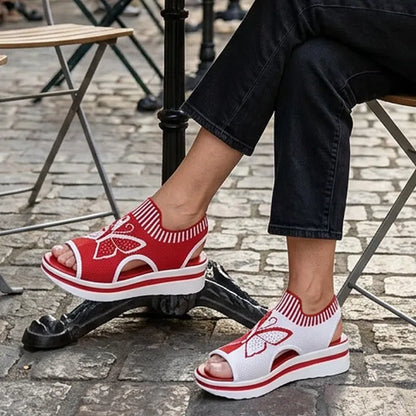 Palma | The Fly-Knit Zero-Gravity Orthopedic Wedge Sandal