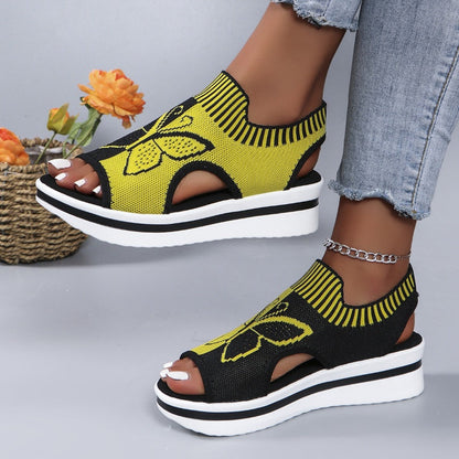 Palma | The Fly-Knit Zero-Gravity Orthopedic Wedge Sandal