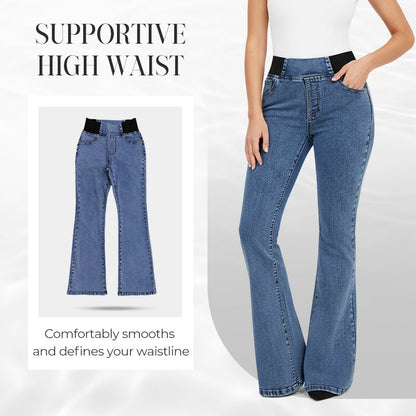Jody | The High-Rise Multi-Stretch Contouring Flare Jeans