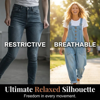 Camy | The Slouchy Vintage Denim Relaxed Dungaree