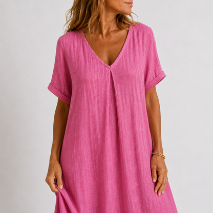 Violette | The Flowing V-Neck Resort Maxi Dress