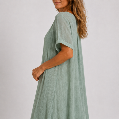 Violette | The Flowing V-Neck Resort Maxi Dress