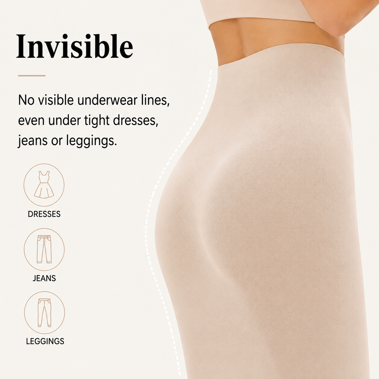 Irena | The 3D-Contour High-Waist Seamless Shaping Briefs