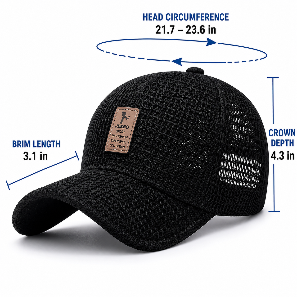 Lekka | The Ultra-Lightweight Breathable Mesh Streetwear Cap
