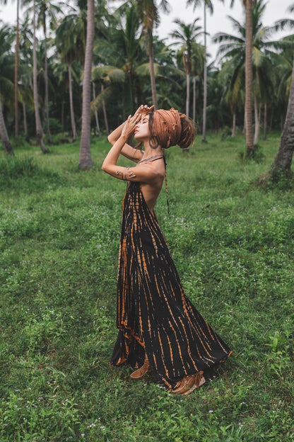Flamingo | The Artisan Hand-Dyed Convertible Phoenix Dress