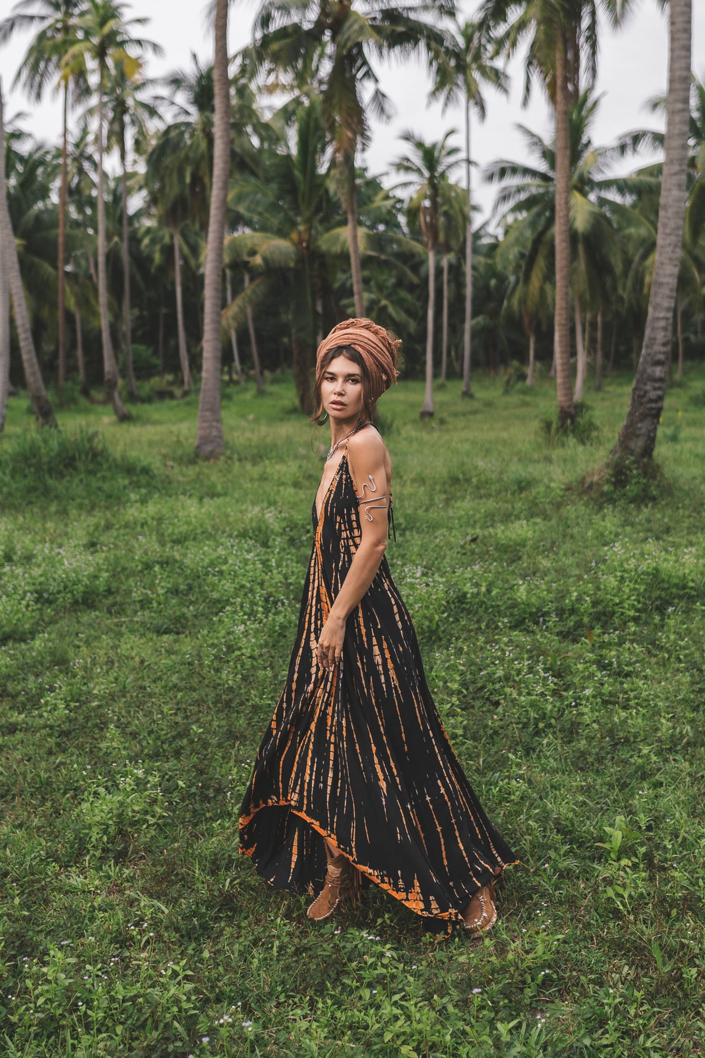 Flamingo | The Artisan Hand-Dyed Convertible Phoenix Dress