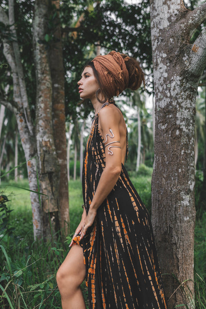Flamingo | The Artisan Hand-Dyed Convertible Phoenix Dress