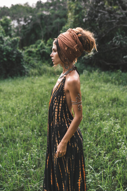 Flamingo | The Artisan Hand-Dyed Convertible Phoenix Dress