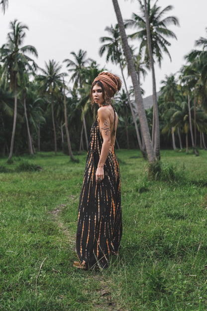 Flamingo | The Artisan Hand-Dyed Convertible Phoenix Dress