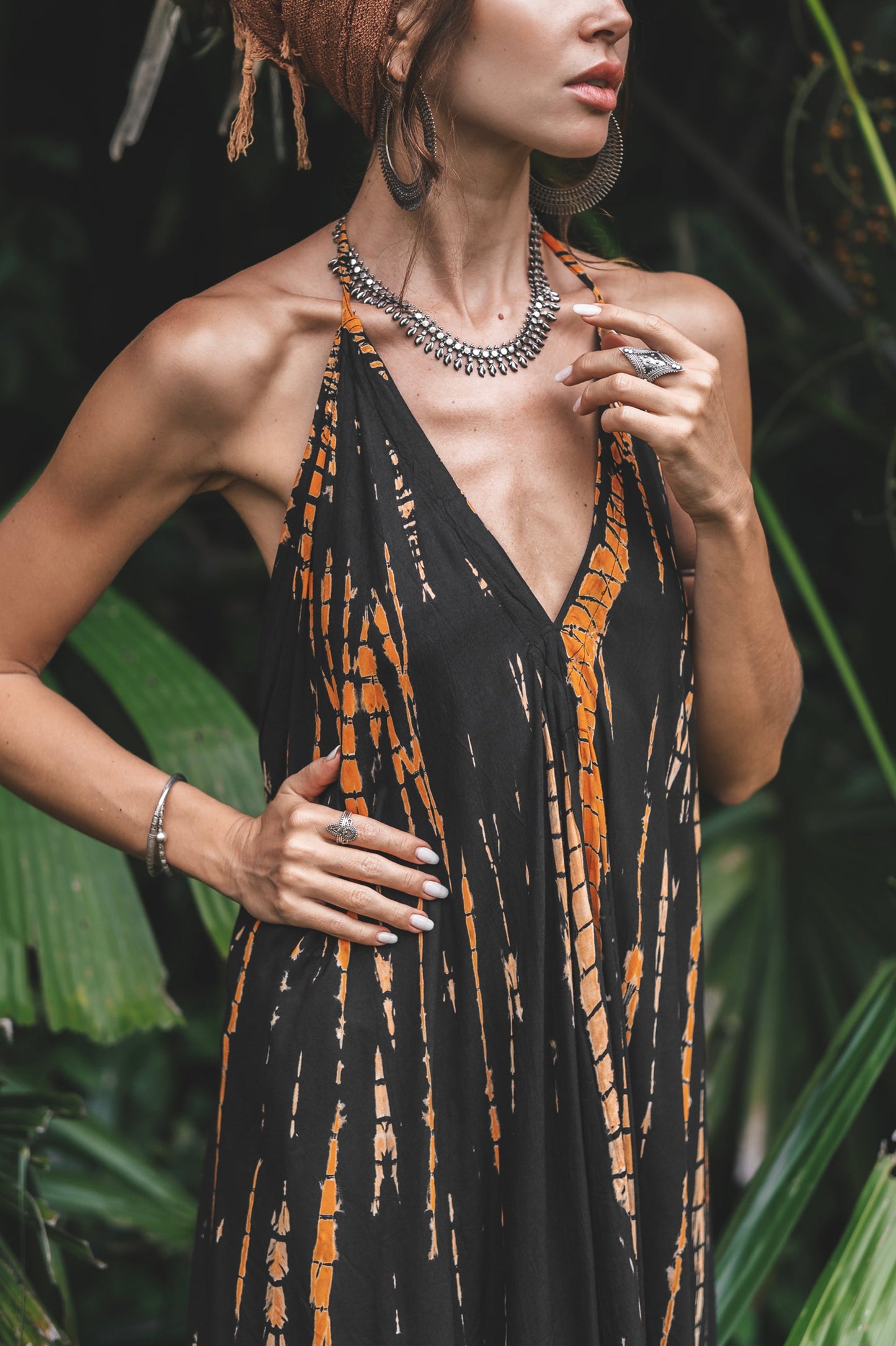 Flamingo | The Artisan Hand-Dyed Convertible Phoenix Dress