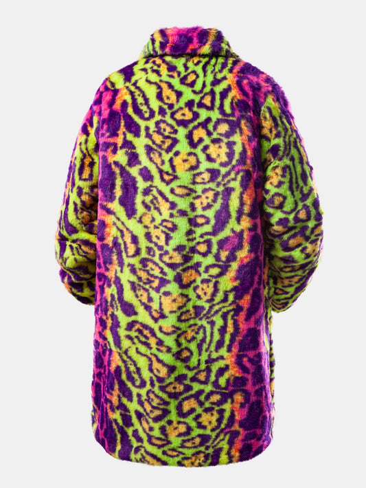 Leopard | The Arctic Chic Faux Fur Overcoat