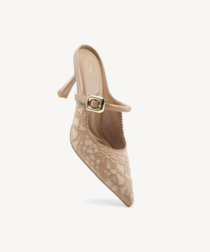 Grace |  The Fly-Woven Lithe Stiletto Mule