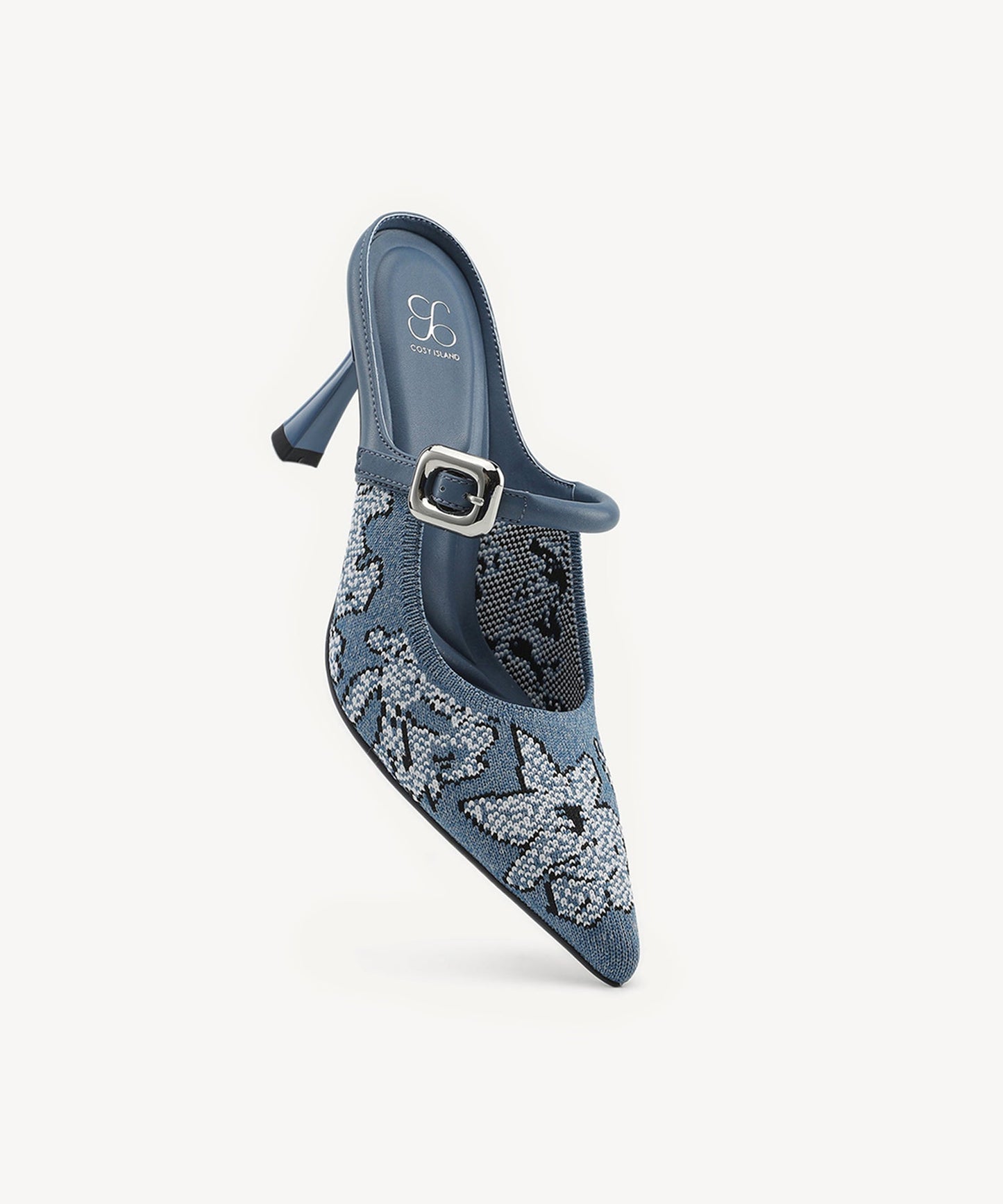 Grace |  The Fly-Woven Lithe Stiletto Mule