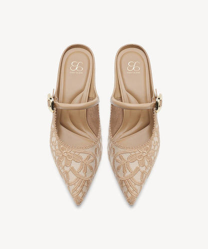 Grace |  The Fly-Woven Lithe Stiletto Mule
