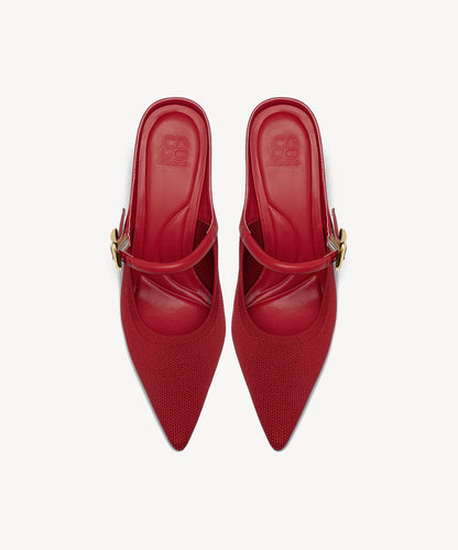 Grace |  The Fly-Woven Lithe Stiletto Mule