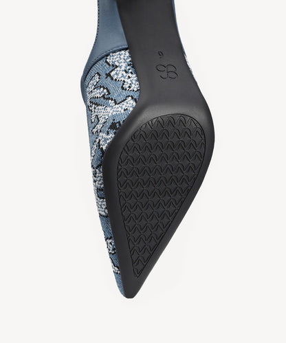 Grace |  The Fly-Woven Lithe Stiletto Mule