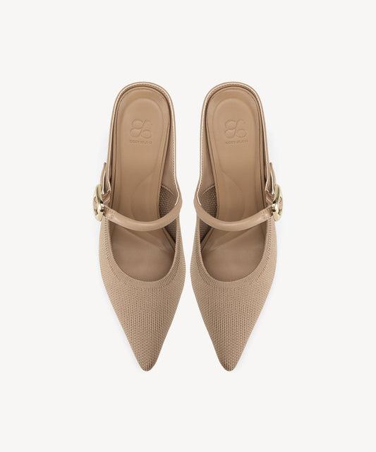 Grace |  The Fly-Woven Lithe Stiletto Mule