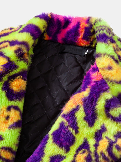 Leopard | The Arctic Chic Faux Fur Overcoat