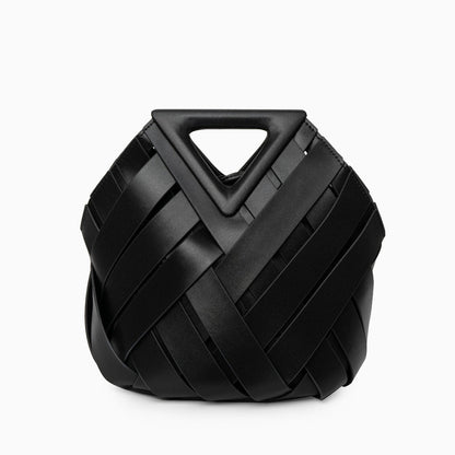 Elara | The Sculpted Intricate-Weave Origami Handbag