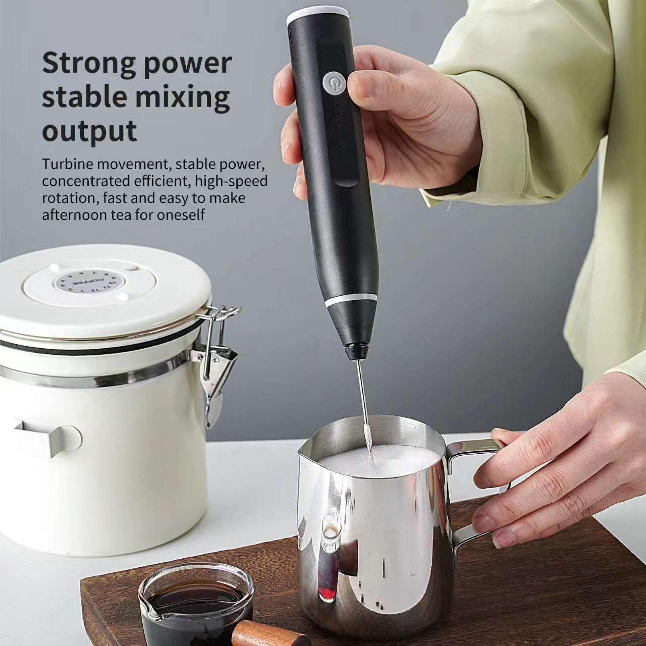 Mixer | The Dual-Speed USB-C Rechargeable Hand Whisk