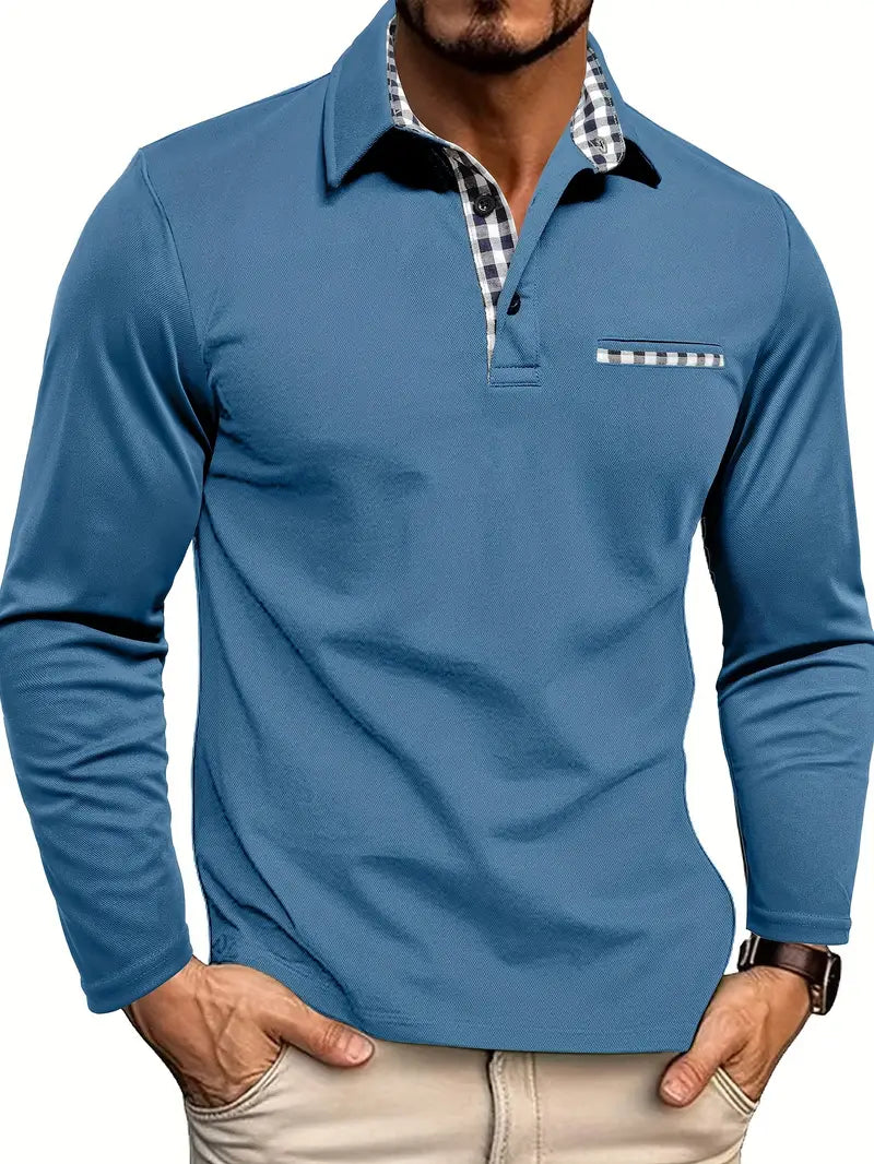Charles | The Premium Long-Sleeve Modern Polo