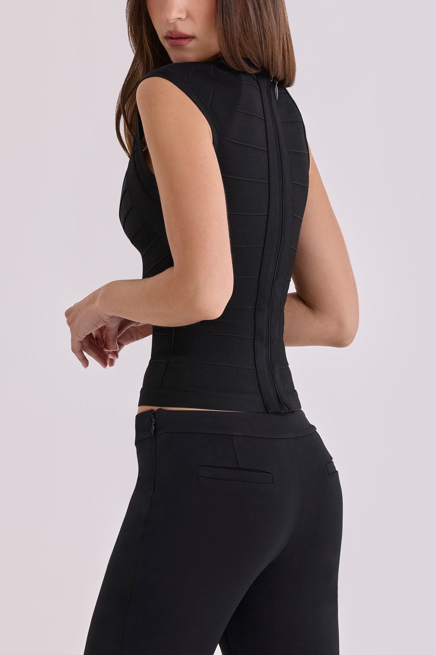 Baby | The Sculpted V-Neck Premium Bandage Top