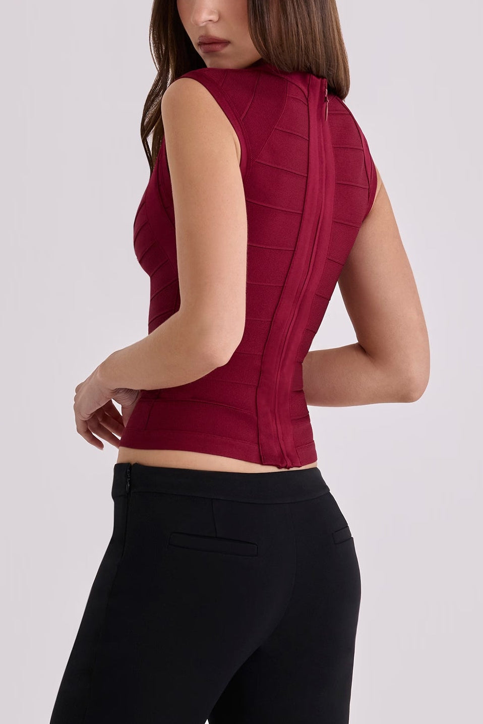 Baby | The Sculpted V-Neck Premium Bandage Top