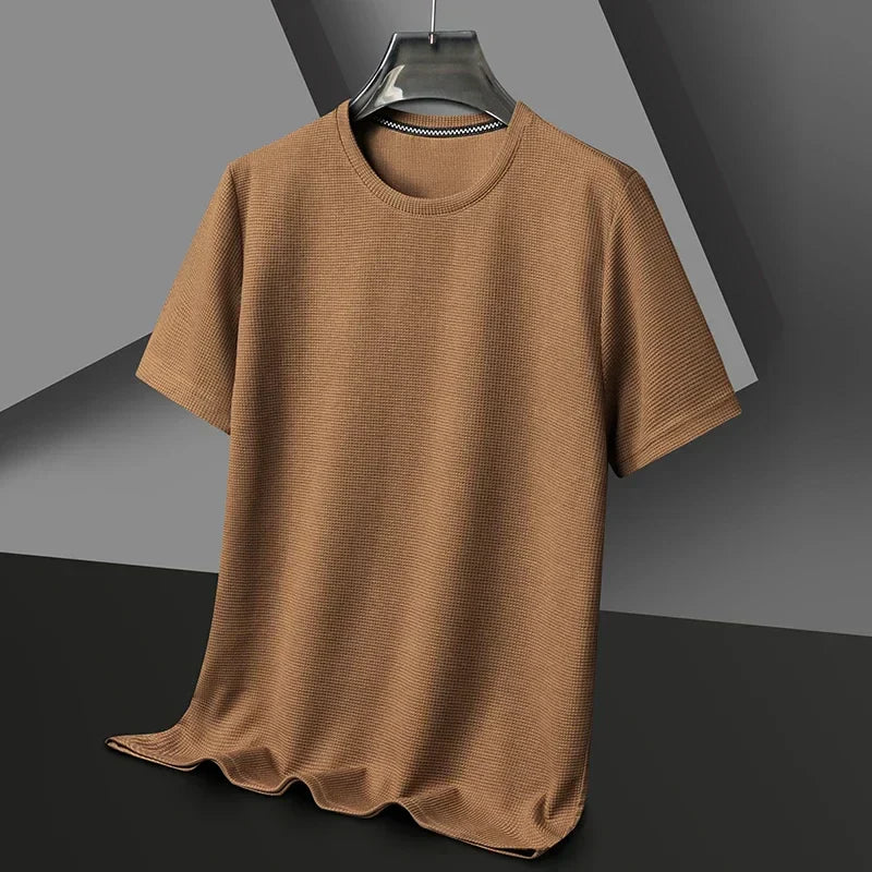 Graham | The Essential Waffle-Knit Tee