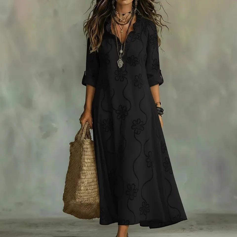 Sienna | The Flowing Floral Summer Shirt Dress