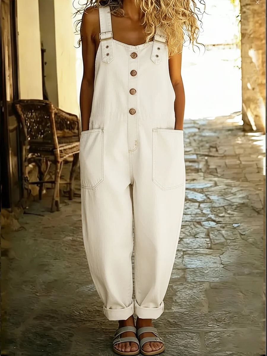 Camy | The Slouchy Vintage Denim Relaxed Dungaree