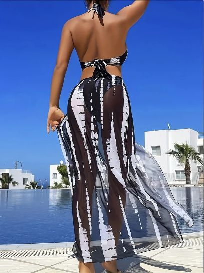 Flow | The Tri-Component Chromatic Gradient Resort Suit