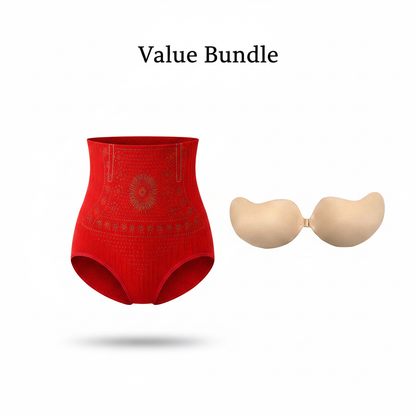 Irena | The 3D-Contour High-Waist Seamless Shaping Briefs