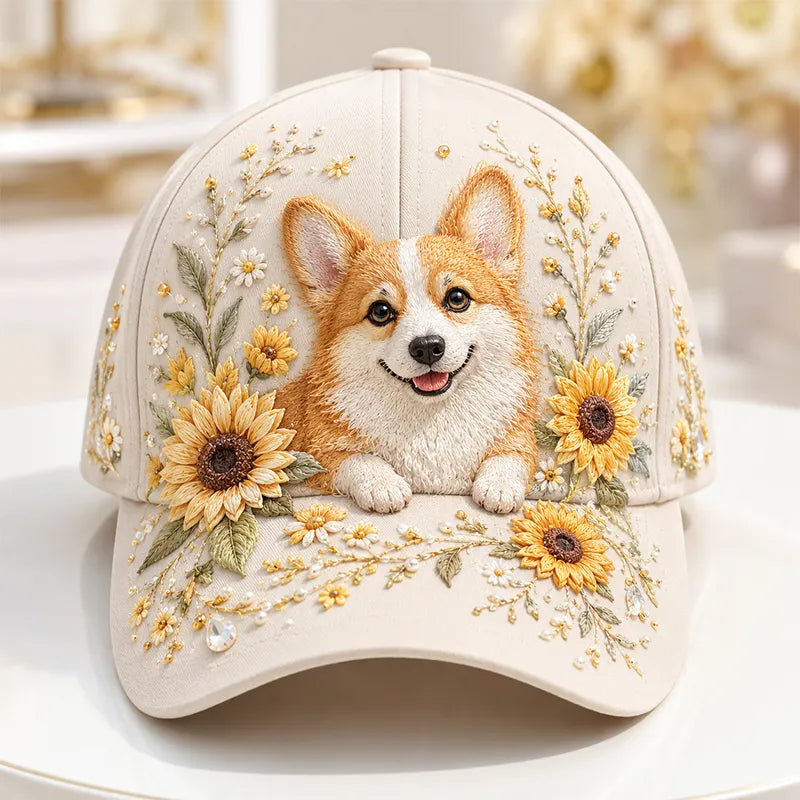 Puck | The 3D Highland Cow Embroidered Cap