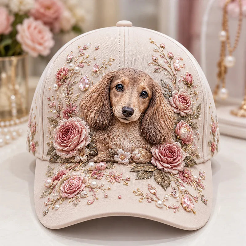 Puck | The 3D Highland Cow Embroidered Cap