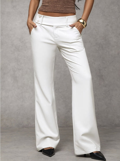 Duna | The High-Waisted Wide-Leg Tailored Trousers