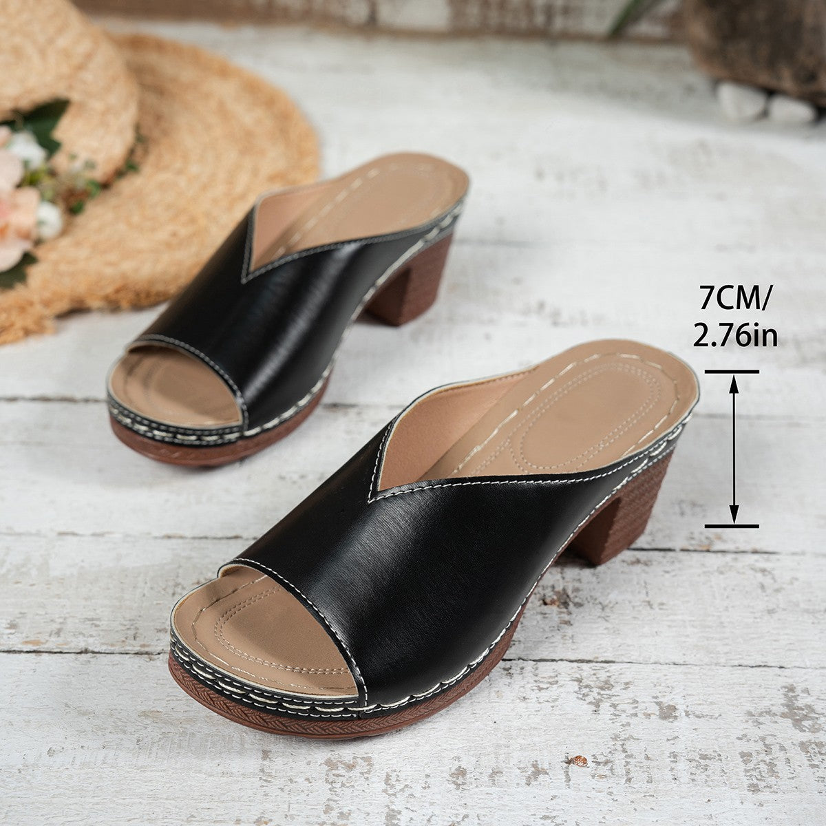 Chunk | The Ergonomic Platform Heel Sandals